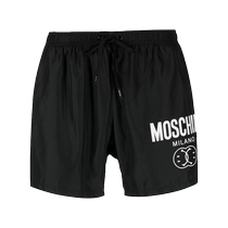 Final Sale] Moschino mens Moschino logo printed swimming trunks FARFETCH