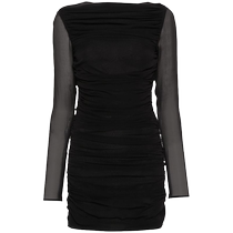 THE THE ANDAMANE Ladies Petra Pleats Mini Dress DRESS FARFETCH Fat Chic