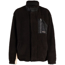 Final Sale] Ms Ambushs bicolared teddy jacket FARFETCH Fat