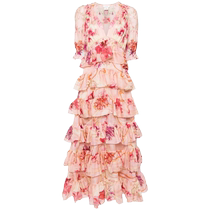 Camilla Womens Floral Print Ruffled Maxi Dress FARFETCH