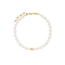Anni Lu Womens Stellar Beaded Ankle Chain FARFETCH