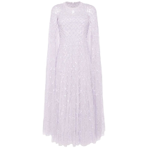 Needle Thread Womens Heart Lattice Sequin Embellished Dress FARFETCH
