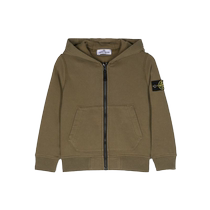 Stone Island Childrens Clothing Compass Label Zipper Cardigan FARFETCH