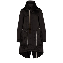Rick Owens Mens Bauhaus Fishtail Oversized Jacket FARFETCH
