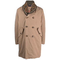 BAZAR DELUXE mens removable collar double-breasted jacket FARFETCH