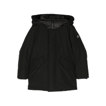 Woolrich childrens patch padded hooded jacket FARFETCH