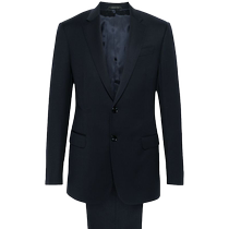 Giorgio Armani Amari Mens single row of first cut wool suit suit FARFETCH Hair chic