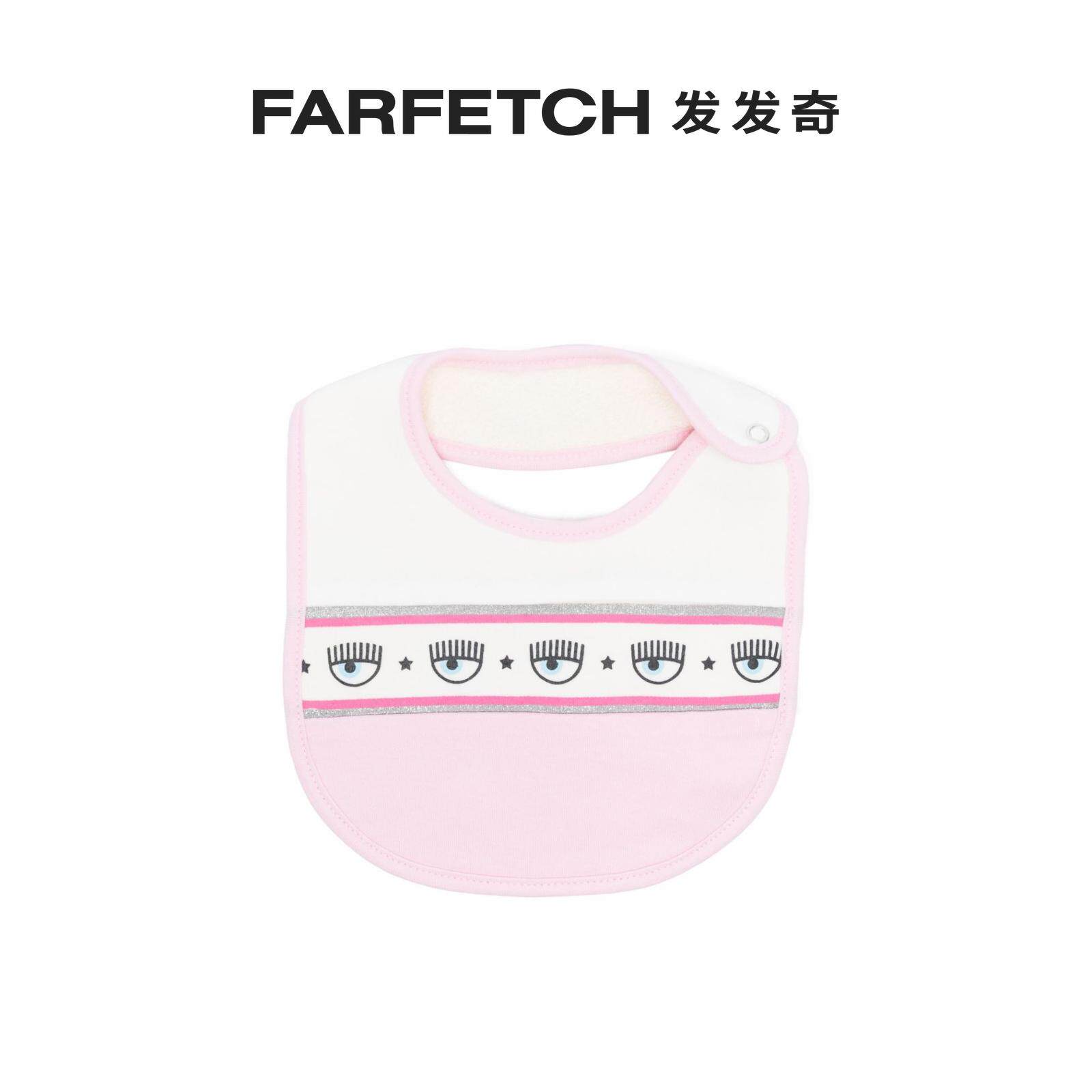 Chiara Ferragni child clothing Eyelike patterned cotton bra FARFETCH Fat Chic-Taobao