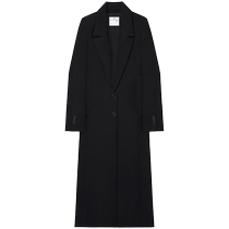 Courreges Womens Hyperbole Heritage logo patch coat FARFETCH