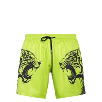 Plein Sport mens tiger tattoric swimming trunks FARFETCH Fat Chic