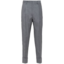 Prada Prada mens horse fur wool Western pants FARFETCH Fairy