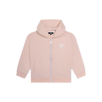 DKNY childrens logo printed cotton hoodie FARFETCH