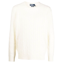 Polo Ralph Lauren男士粗绞花针织毛衣FARFETCH发发奇