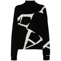 AllSaints Womens A Star ribbed knit sweater FARFETCH