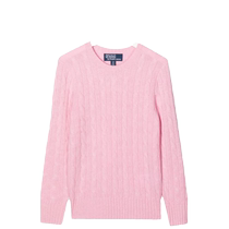 Ralph Lauren childrens chunky cable-knit cashmere sweater FARFETCH