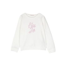 Liu Jo childrens logo-embellished jersey sweatshirt FARFETCH