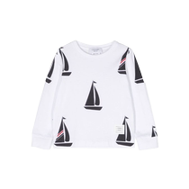 Final Sale] Thom Browne Childrens Graphic Printed Jersey Sweatshirt FARFETCH Hair