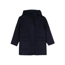 TRUSSARDI JUNIOR childrens hooded wool blend jacket FARFETCH