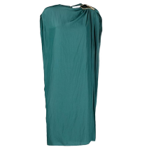 Final Sale]Lanvin Lanvin womens hoop detail midi dress FARFETCH