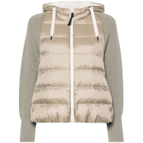 Lady Brunello Cucinelli knit sleeves with cap fluffy jacket FARFETCH Fitting chic