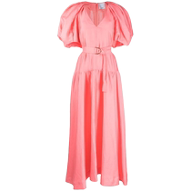 Lady Acler Winner V collar dress FARFETCH Fat Chic