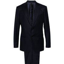 Giorgio Armani Amari Mens single row of first cut wool suit suit FARFETCH Hair chic