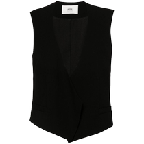 Final Sale]Ami Paris Womens Cardigan Western Vest FARFETCH