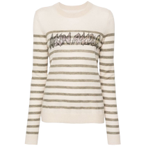 ZadigVoltaire Womens Mon Amour Striped Sweater FARFETCH