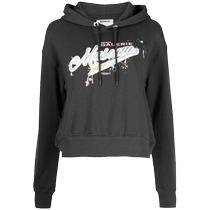 Musium Div Womens Graphic Printed Cotton Hoodie FARFETCH