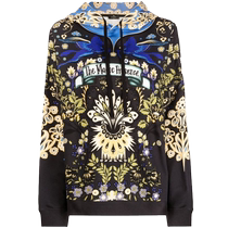 Final Sale] Etro lady pattern printed cotton even hoodie FARFETCH hair chic