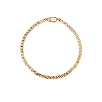 EF Collection Ladies 14K Gold Diamond Lock Chain Bracelet FARFETCH Hair Chic