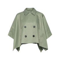 Peserico Womens Double-breasted Poplin Cape FARFETCH