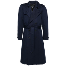 Patrizia Pepe Mens Double Breasted Tunic Trench Coat FARFETCH