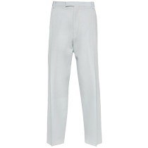 Off-White mens side stripes first cut wool Western pants FARFEtch hair chic