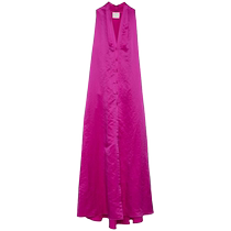 Forte Forte Womens Ruffled Detailed Satin Maxi Dress FARFETCH