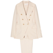 Circolo 1901 Womens textured double-breasted suit FARFETCH