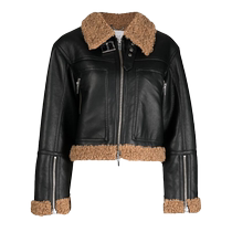 A L C Womens Aspen Faux Fur One-piece Jacket FARFETCH