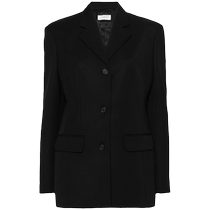 Off-White Womens Single Breasted Wool Blazer FARFETCH