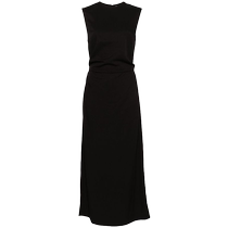 Toteme Womens Belted Sleeveless Midi Dress FARFETCH