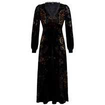 Etro womens floral print velvet dressFARFETCH