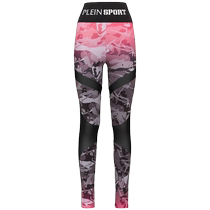 Ms. Plein Sport Camouflage Printing High Waist Trousers FARFETCH is surprised