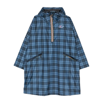 Maison Kitsune Womens Plaid Hooded Raincoat FARFETCH