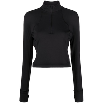 ms. Lululemon Its Rulu Run Zip Collar Short Coat FARFETCH is surprised