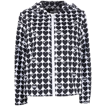 Love Moschino womens love logo printed jacket FARFETCH