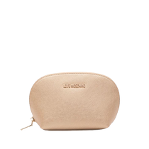 Final Sale] Love Moschino womens logo zipper cosmetic bag FARFETCH hair
