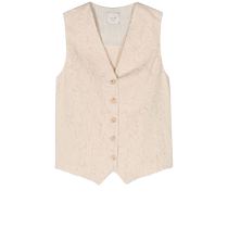 Alysi Womens Woven V-neck Western Vest FARFETCH