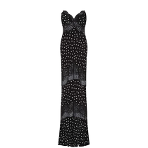 Rebecca Vallance Womens Celyn Polka Dot Maxi Dress FARFETCH