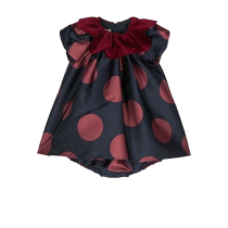 LA STUPENDERIA childrens polka dot umbrella dress FARFETCH