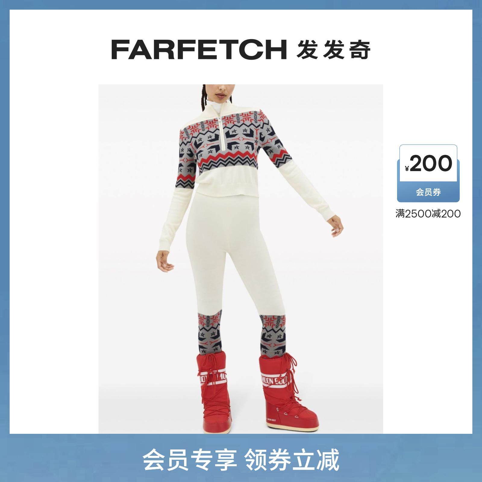 Perfect Moment Lady Nordic Mellino wool ski sweater FARFETCH Fat Chic-Taobao