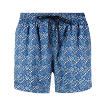 Tagliatore Mens Pattern Printed Swim Pants FARFETCH